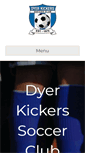 Mobile Screenshot of dyerkickers.org
